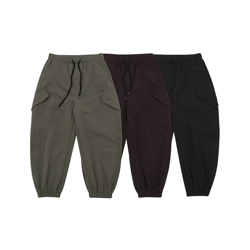 Fall Casual Men Trousers Polyester