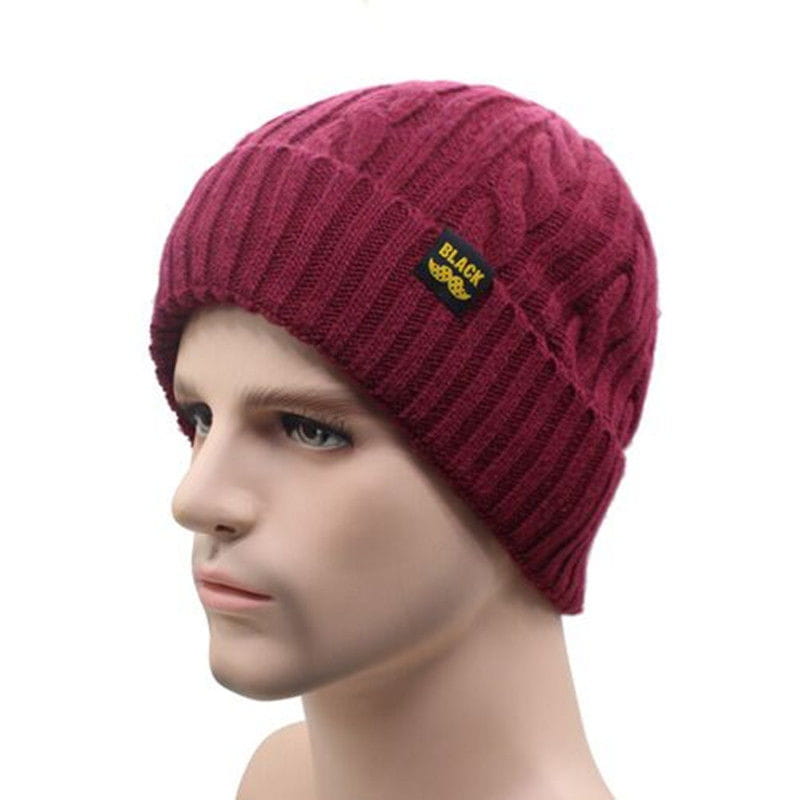 European And American Knitted Hat Men’s Autumn And Winter Hat