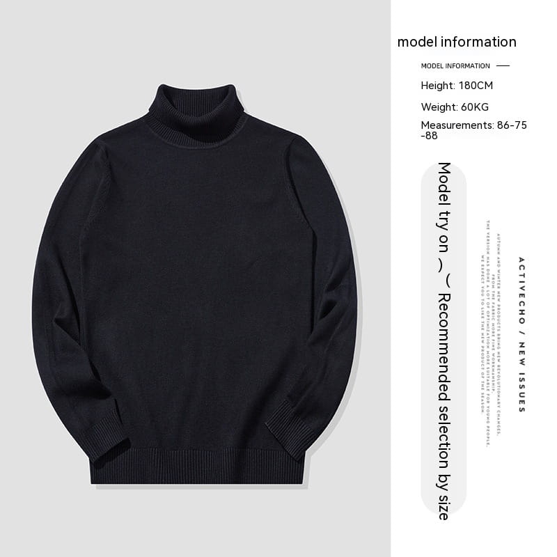 Winter Inner Wear Men’s Casual Slim Bottoming Shirt