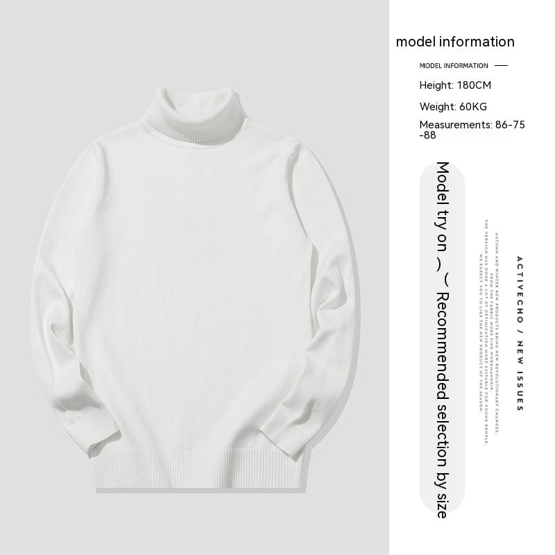 Winter Inner Wear Men’s Casual Slim Bottoming Shirt