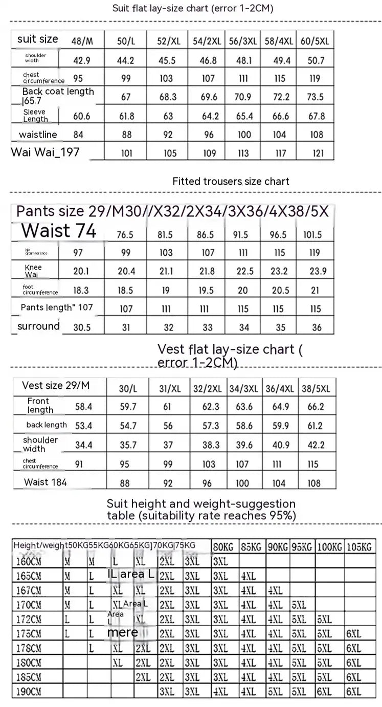 Wedding Embossed Dress Suit Three-piece Suit For Men