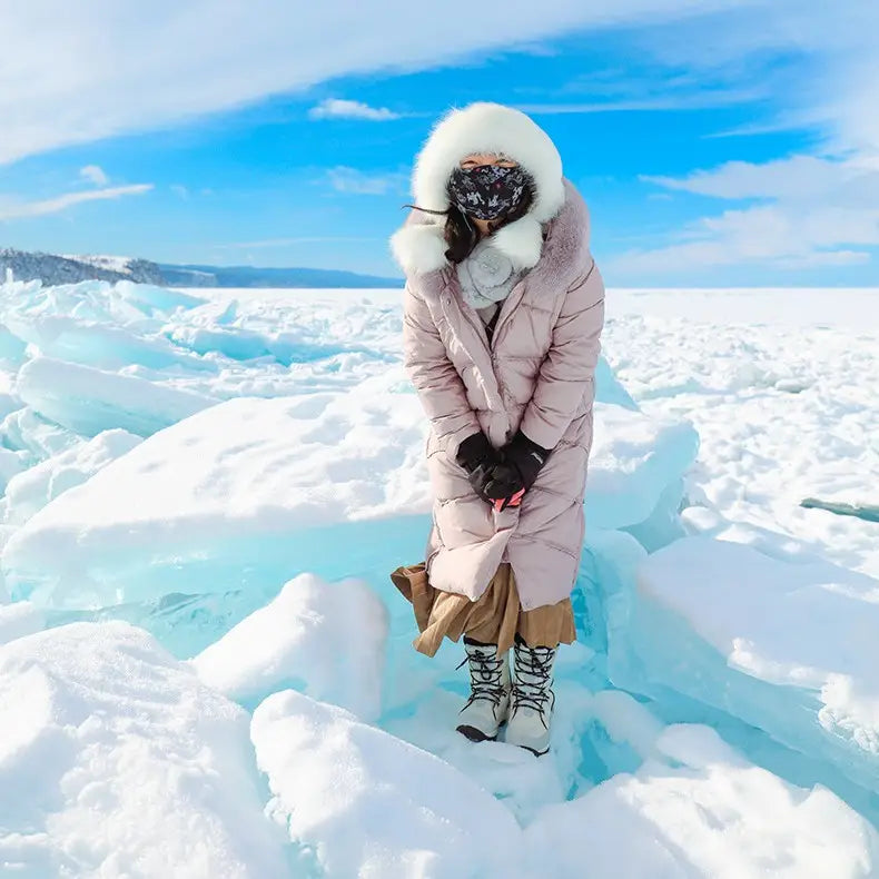 Women’s Outdoor Mid-calf Length Thermal Snow Boots