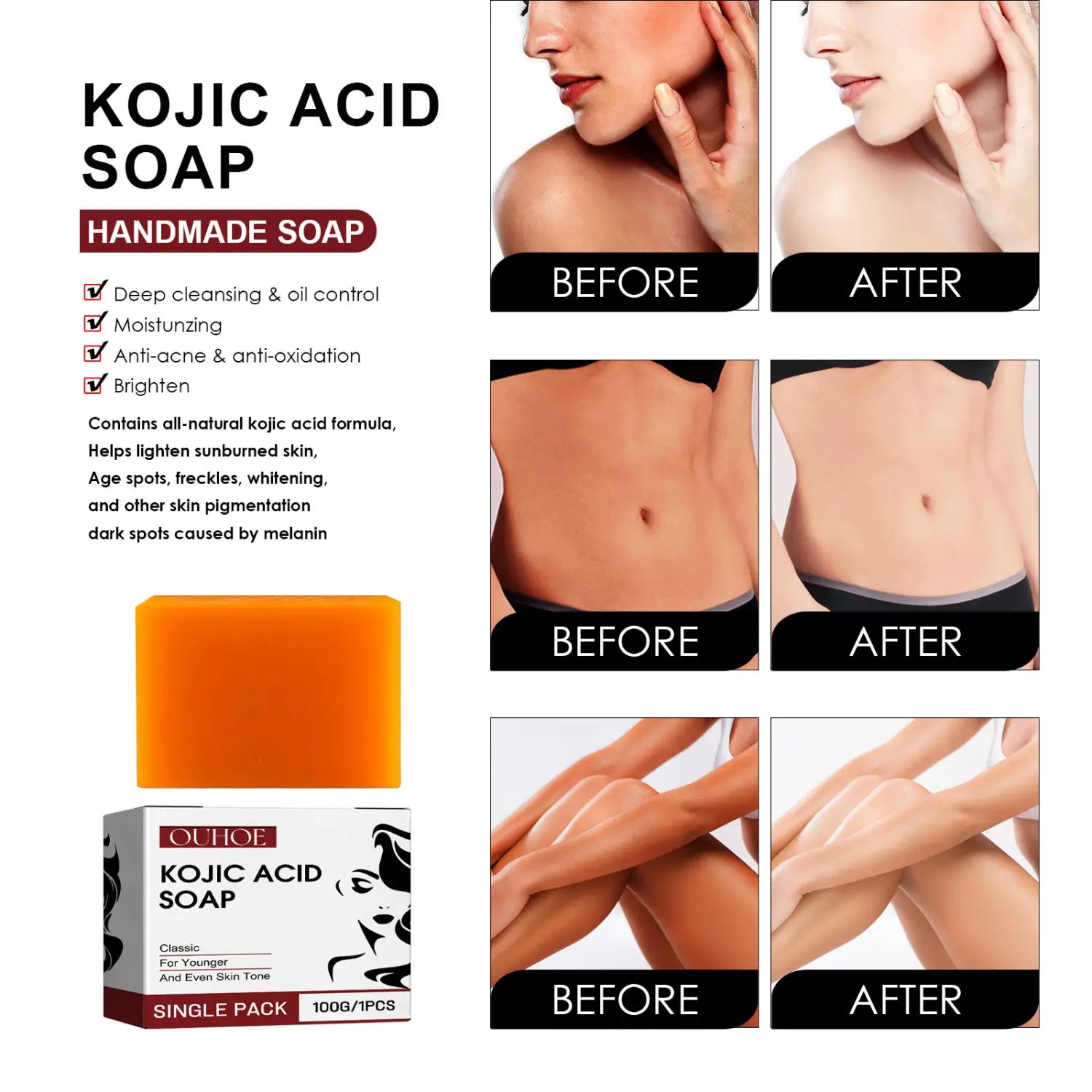 Soap Relieves Dryness And Brightens Skin Color Bath