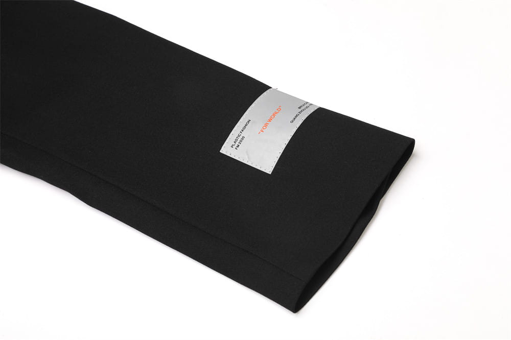 Hanging Buckle Decorative Casual Suit Men