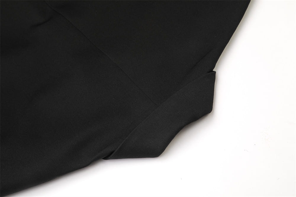 Hanging Buckle Decorative Casual Suit Men