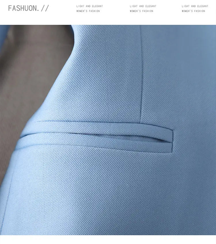 Long Sleeve Professional Women’s Suit Trousers Formal Suit