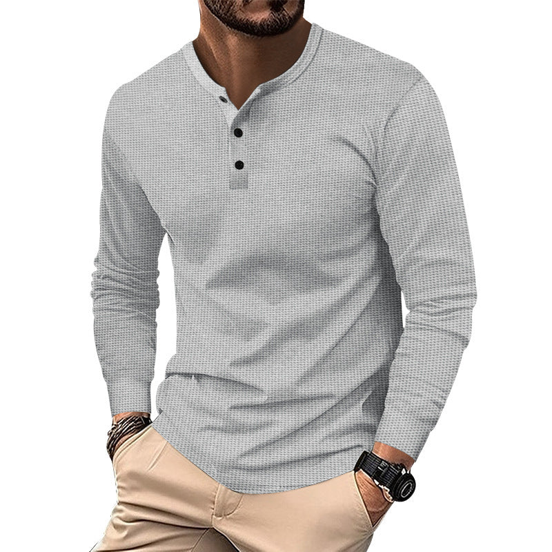 American Spring And Autumn Men's Long Sleeves T-shirt