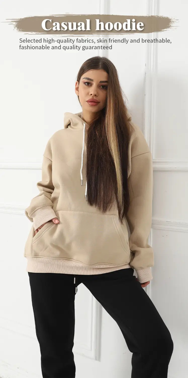Women’s Fashionable Casual Printed Long Sleeved Sweatshirt