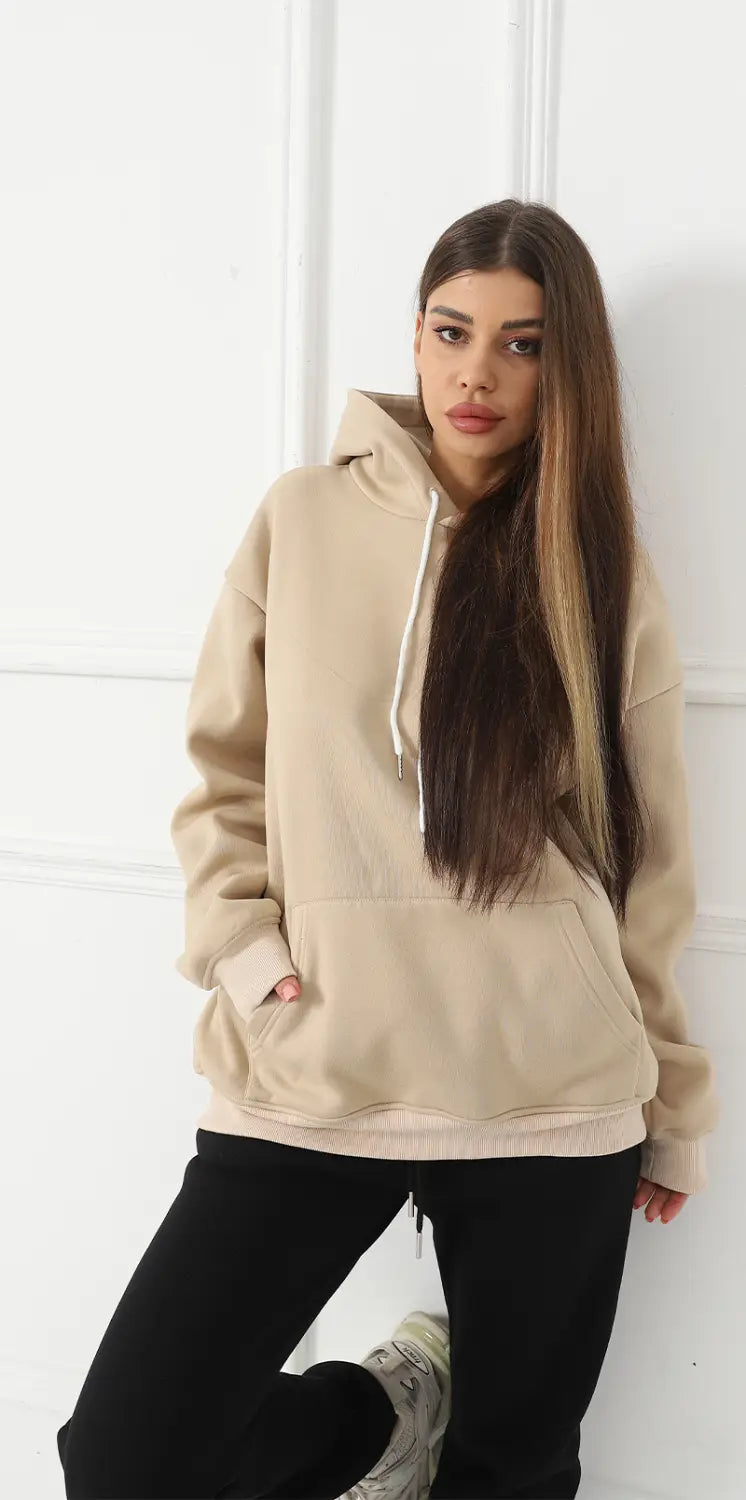 Women’s Fashionable Casual Printed Long Sleeved Sweatshirt