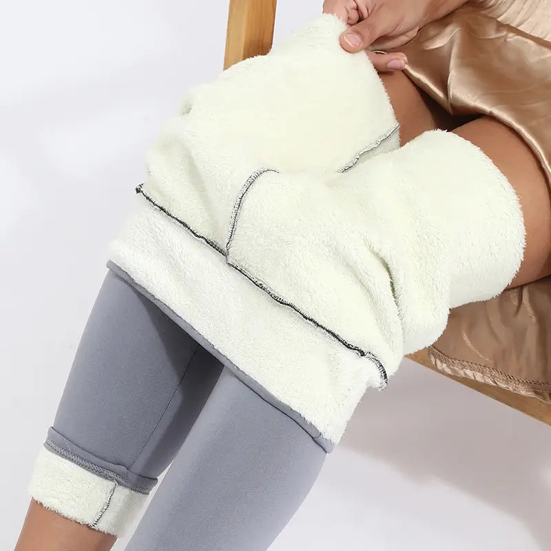Oversized Cashmere Tight Thermal Pants Autumn And Winter Cashmere Leggings For Women