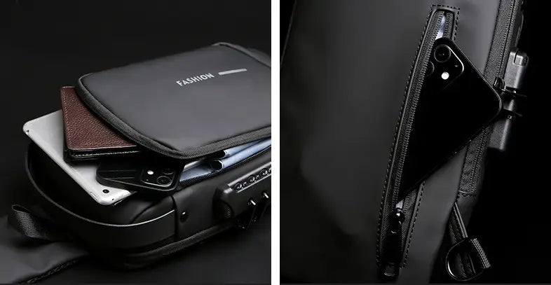 Motorcycle Chest Bag Password Anti-theft Men’s Fashion