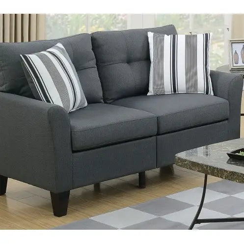Living Room Furniture 2pc Sofa Set