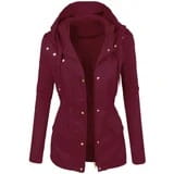 Women’s fashion solid color lapel biker jacket