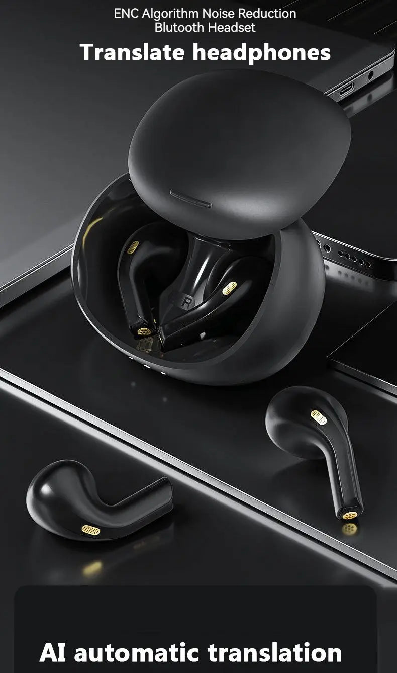 Multi-language Intelligent AI Translation Bluetooth Headset