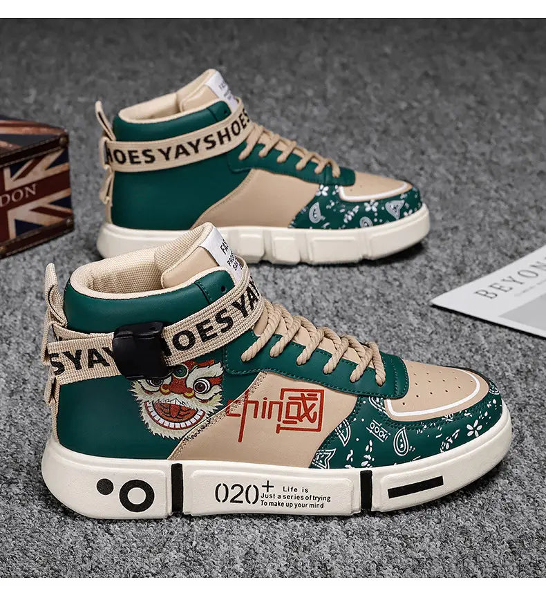 Versatile casual sports board shoes