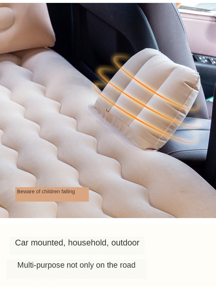 Inflatable Mattress Camping Car Air Mattress Car Travel Mattress Outdoor Car Pillow Bed