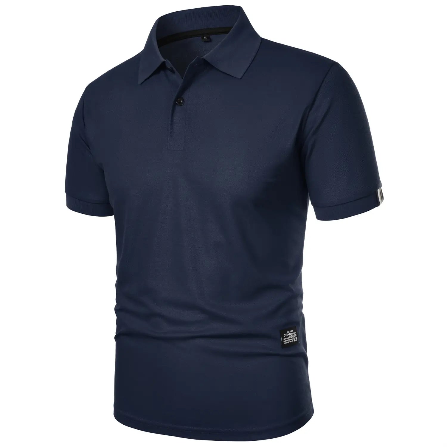 Men’s New Summer Solid Color Slim Short-sleeved Tops