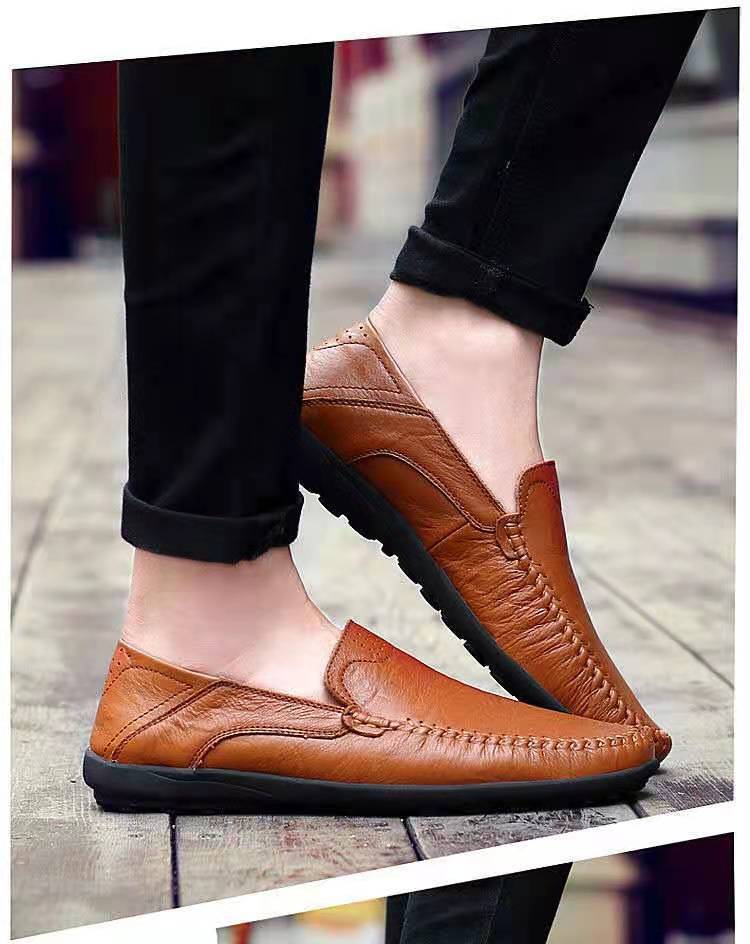 Comfortable And Breathable Business Casual Small Leather Shoes