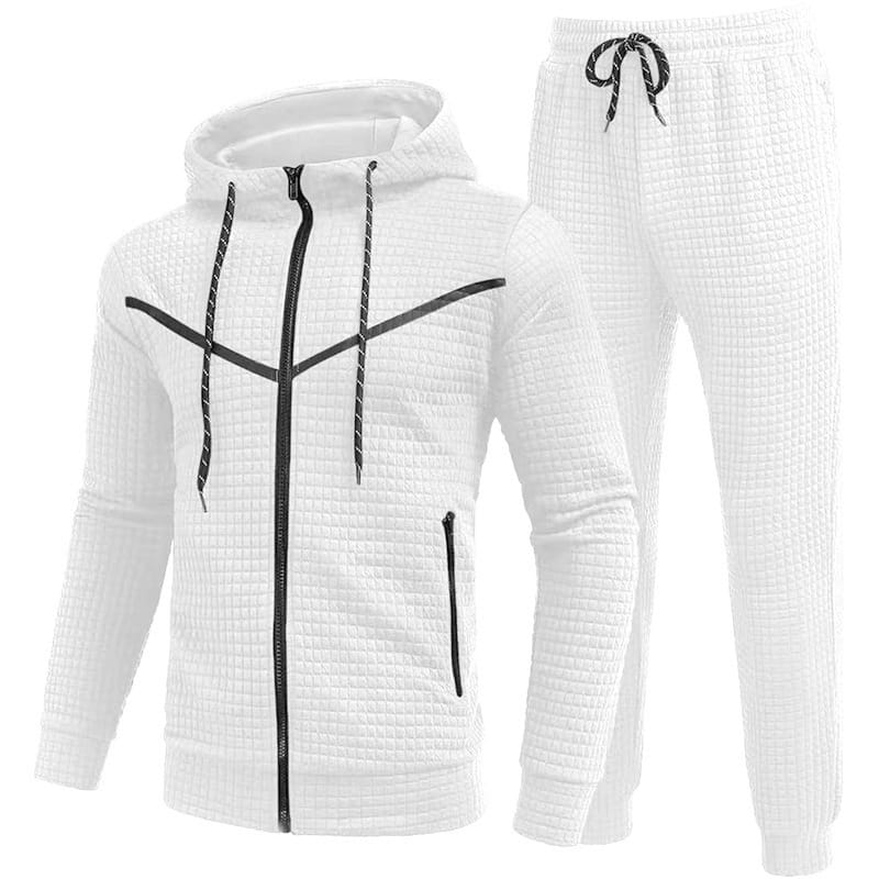 Men’s Fashion Fashion Zipper Hooded Suits