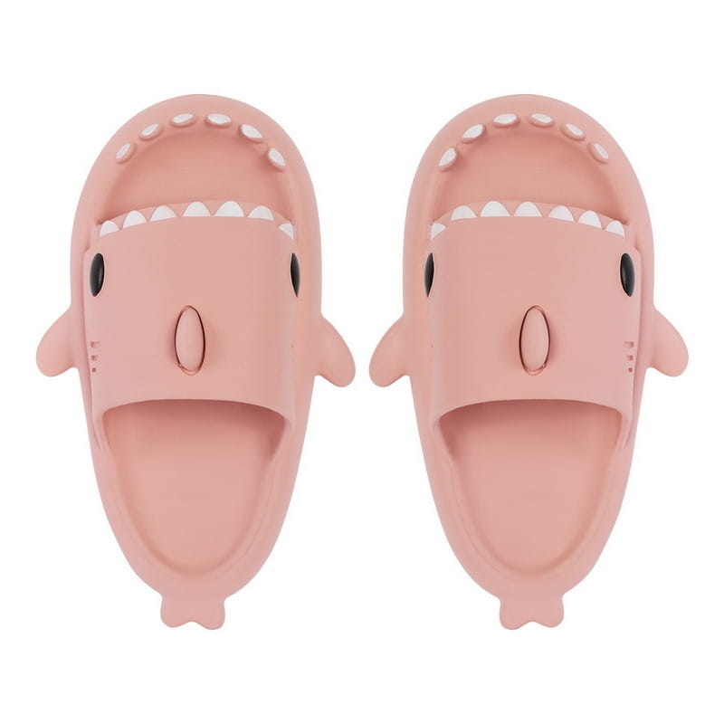 Cute Children Shark Slippers For Kids Anti-Skid Slides Indoor Household Bathroom Color Summer Soft Eva Funny Cartoon