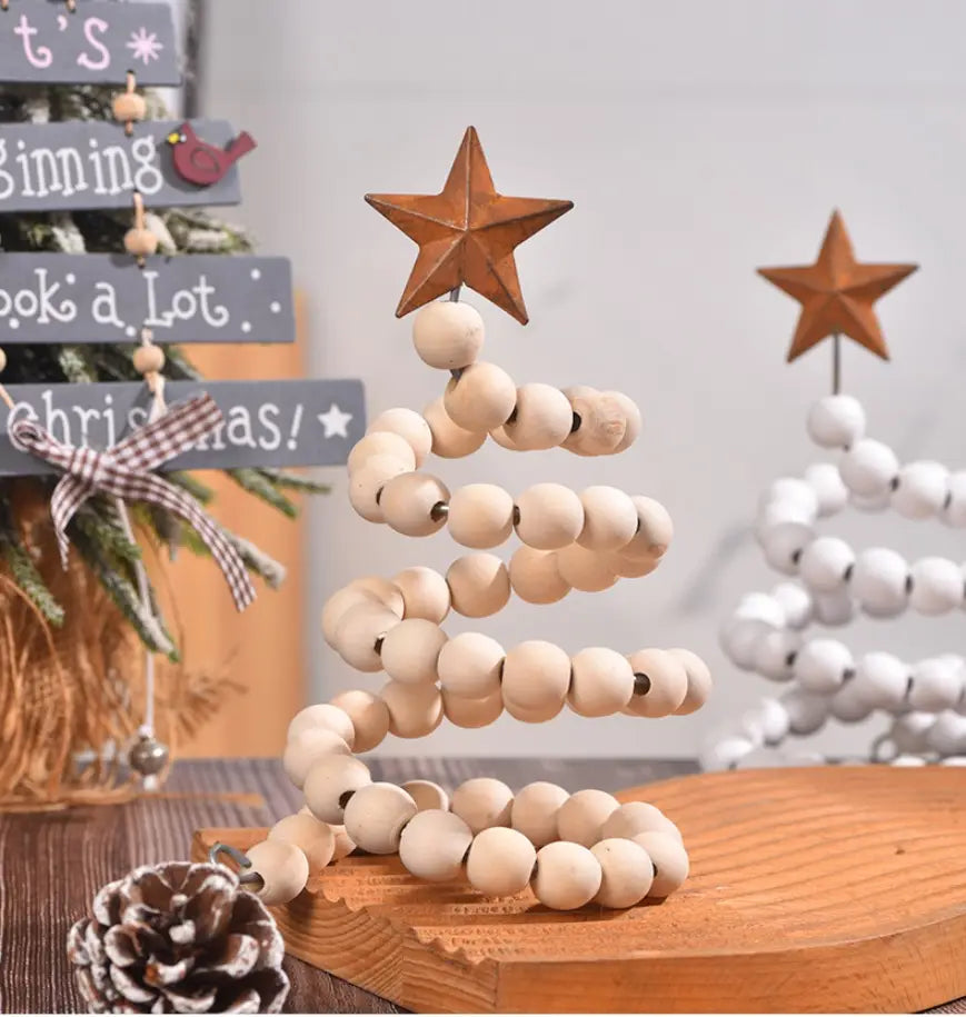 Creative Wooden Christmas Decoration Ornaments