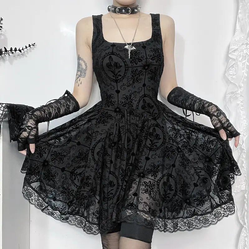 Temperament Bandage A- Line Dress Women