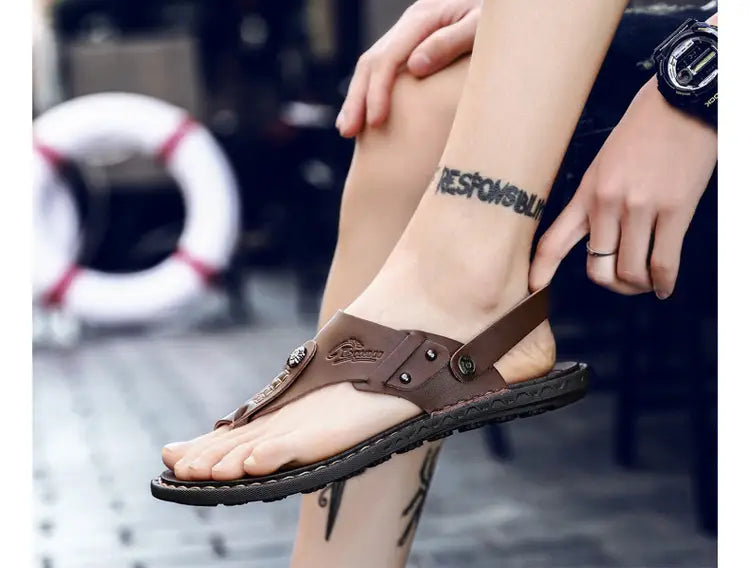 All-match Beach Sandals And Slippers For Men