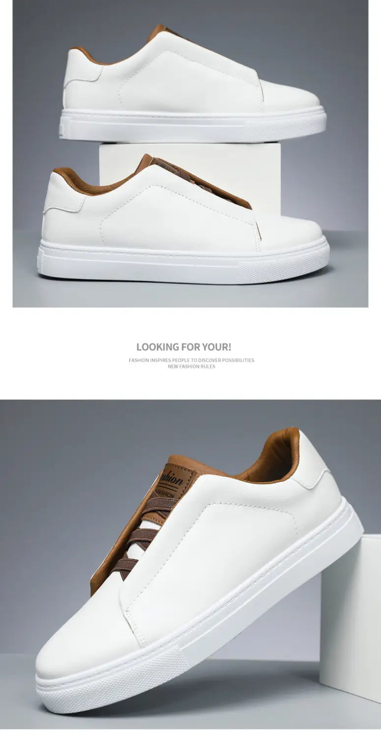 Men’s Fashion Solid Color Comfortable And Non-slip Sneaker