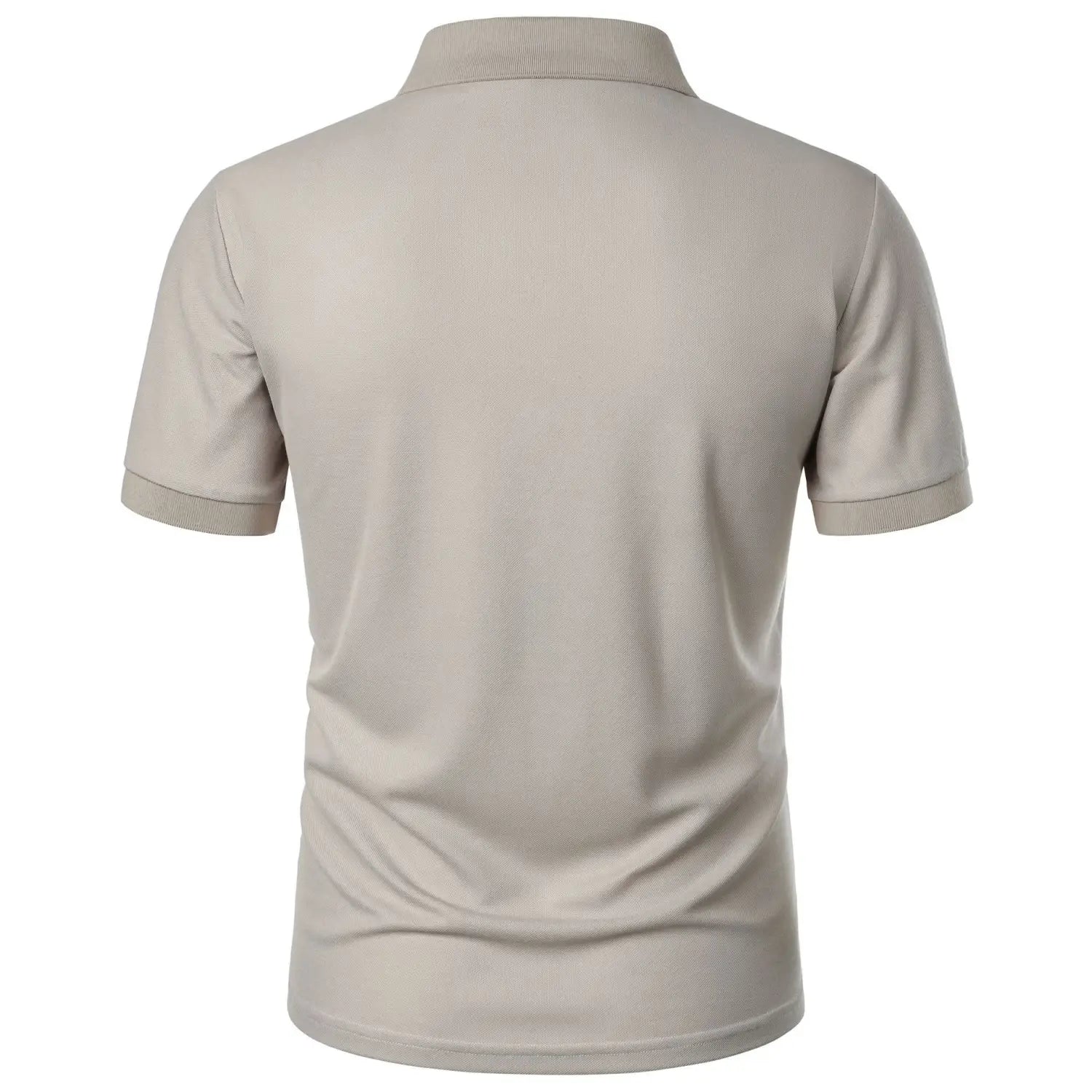 Men’s New Summer Solid Color Slim Short-sleeved Tops