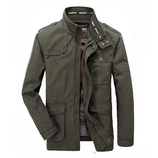 2021 spring and autumn men’s jacket jacket men’s casual pockets long jackets
