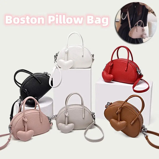 2024 Handbag For WomenLuxury Desinger Heart Crossbody Bag Solid Concise Ladies Femlae Bag Beyond Trends Hub