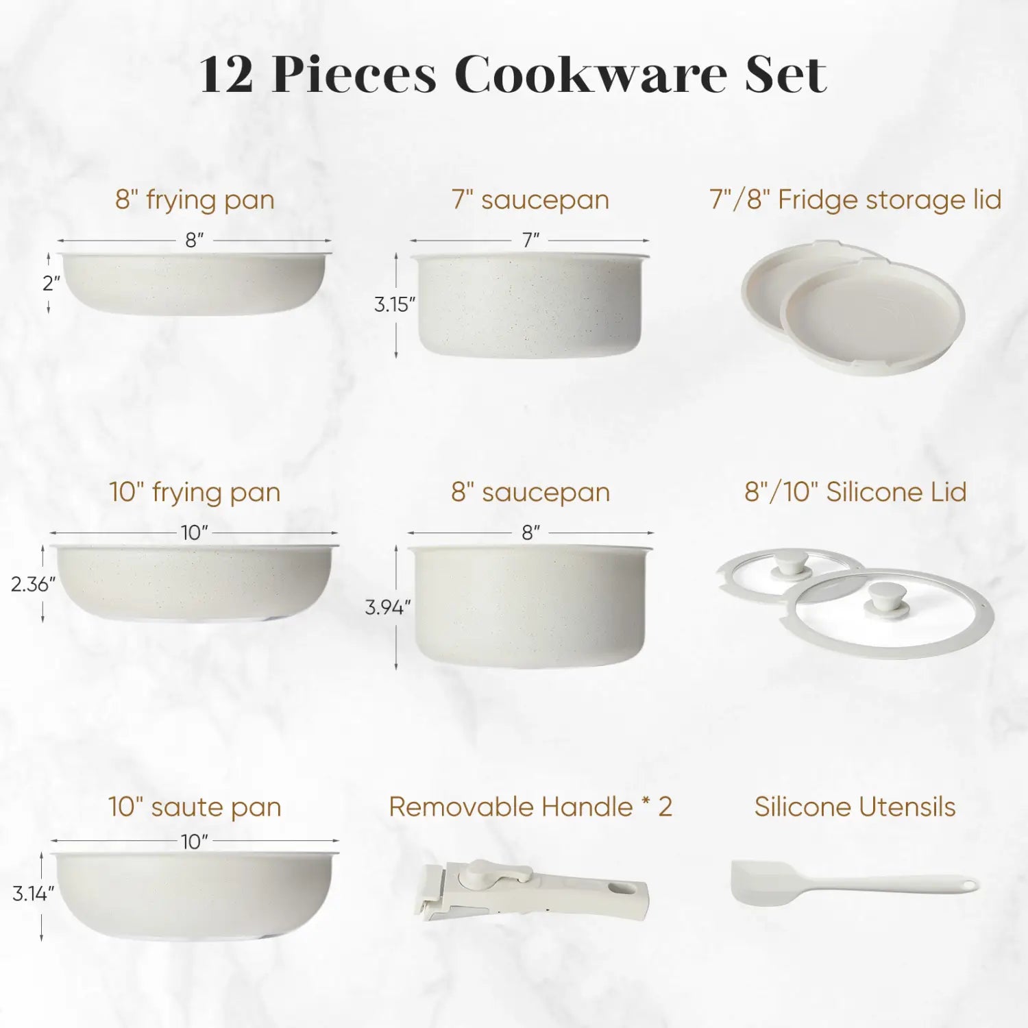 Non-stick Kitchen Cookware Set