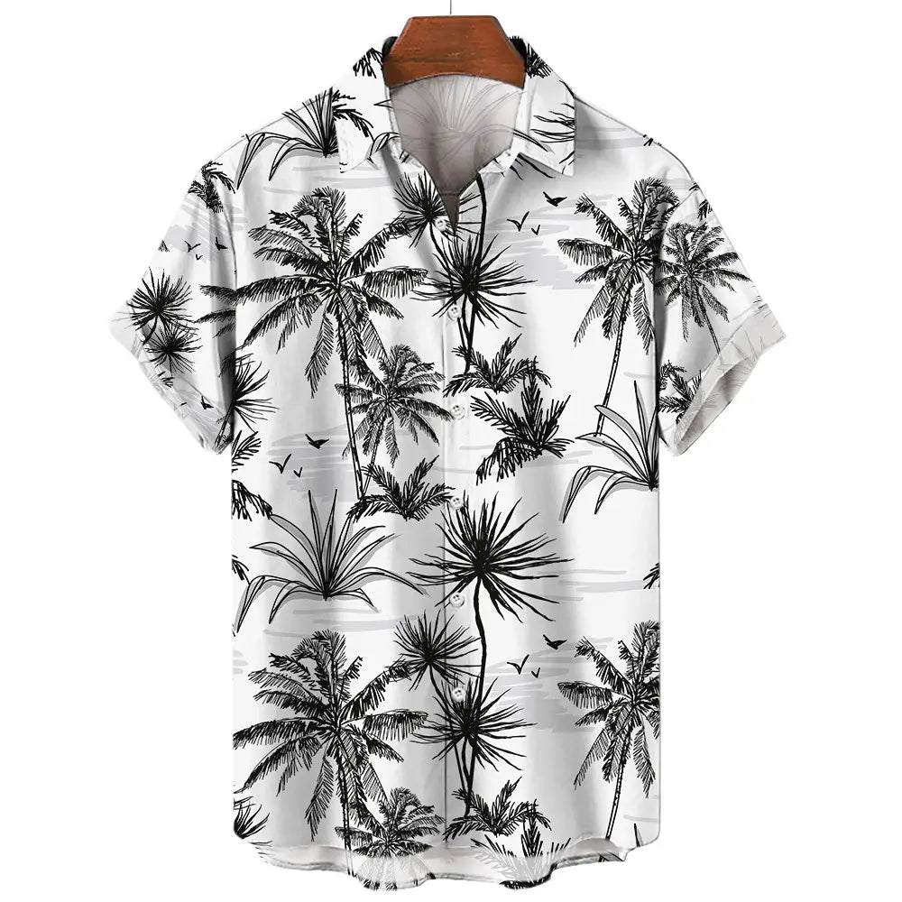 Men Shirts Tea Summer Shirt Top 5xl V-neck Vintage Clot