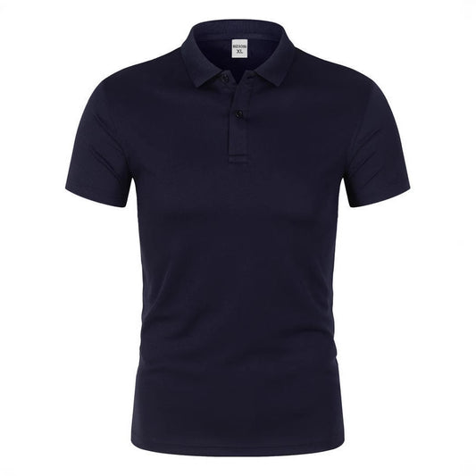 Quick-drying Polo Collar Work Clothes Simple And Comfortable Polo Shirt