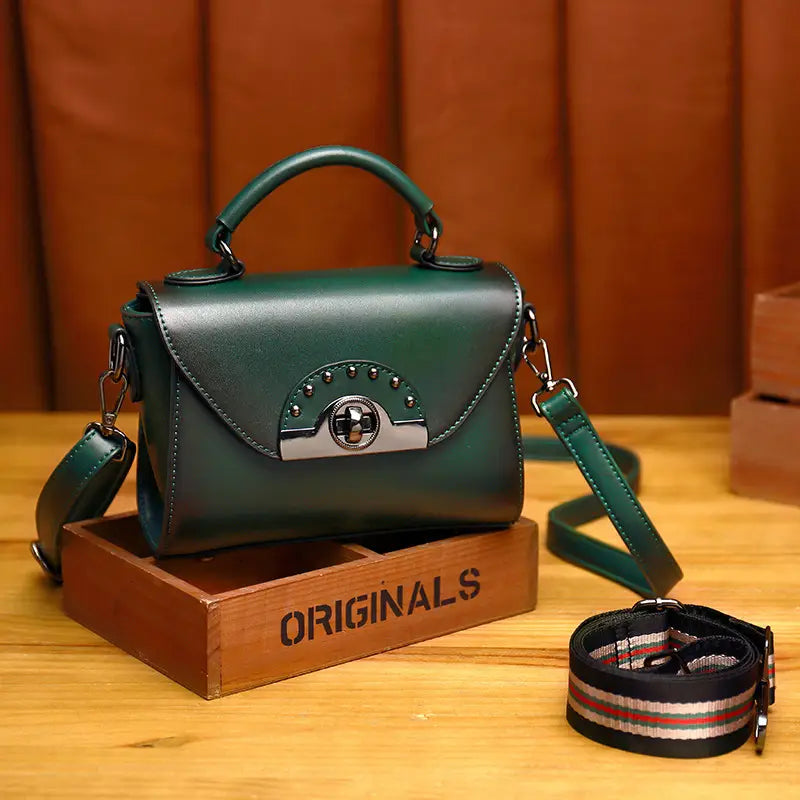 SMART SWWY Women Genuine Leather Mini Vintage Shoulder Bags For Ladies Cross body Bags Luxury Shopping Handbags