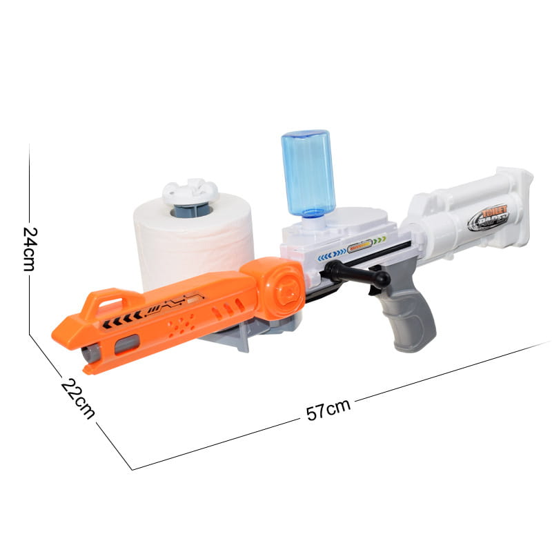 Children’s Toilet Paper Launcher Plastic Toy