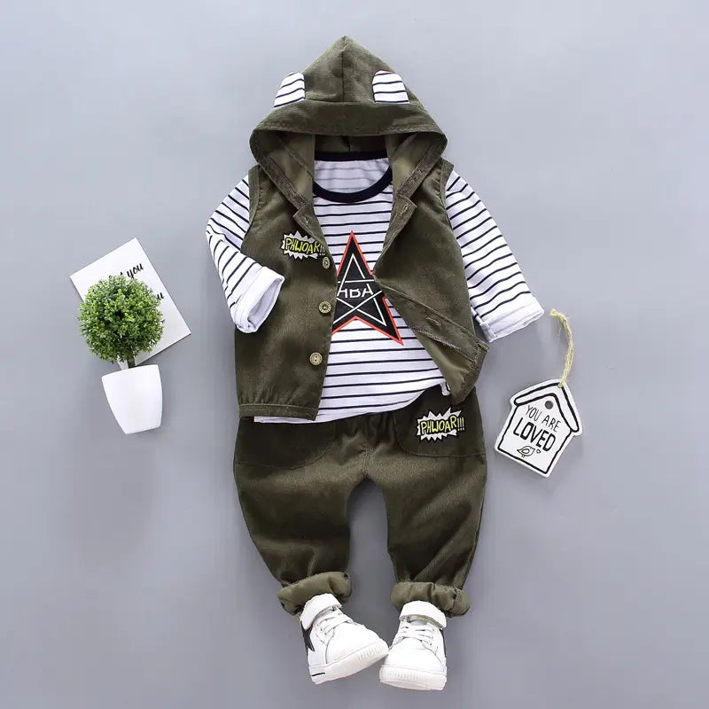 Children’s Autumn Three-Piece Suits