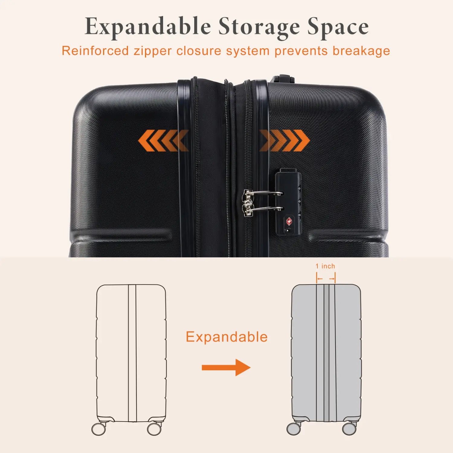 Luggage Compartment 20-28 inches
