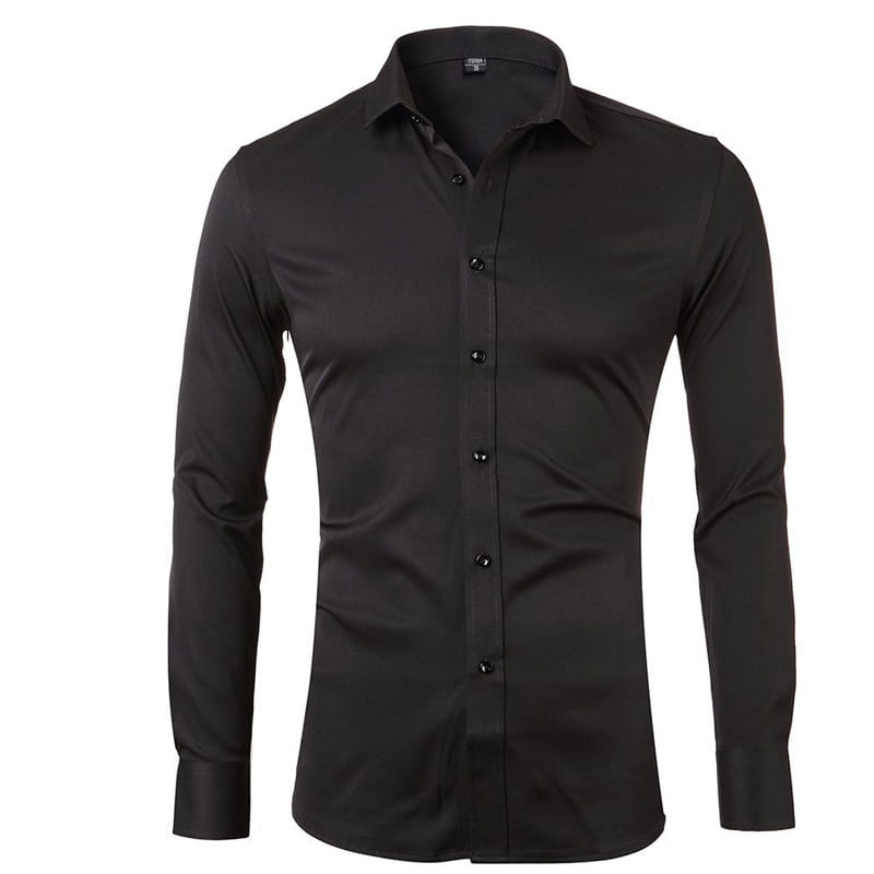 Business Formal Men’s Stretch Free Iron Shirt