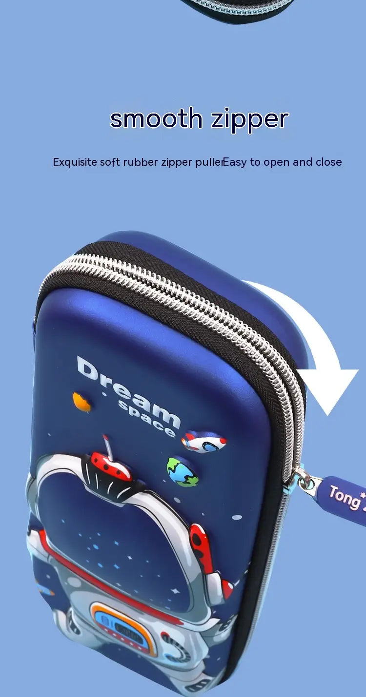 Three-dimensional Pencil Case Primary School Kindergarten Cartoon Large Capacity Pencil Case Pencil Box