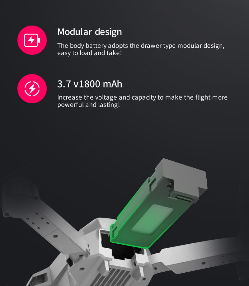 E88 Drone Photography Of High-definition Folding Four Axis