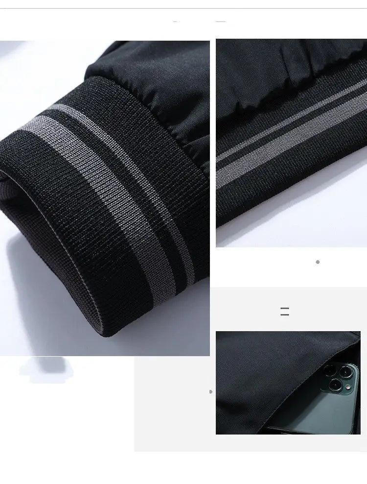 Casual Loose Pilot Double-sided Baseball Uniform Men