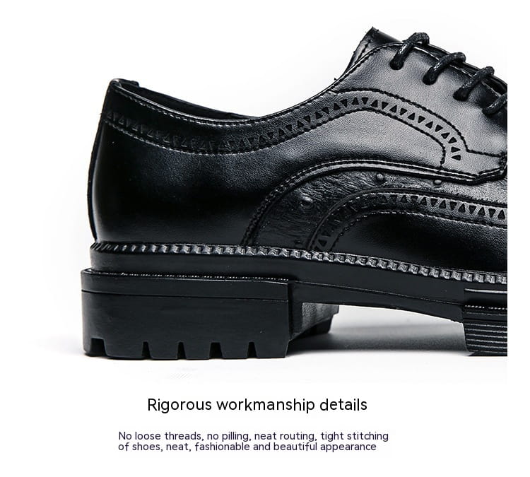 Men’s Business Formal Leather Shoes British Style