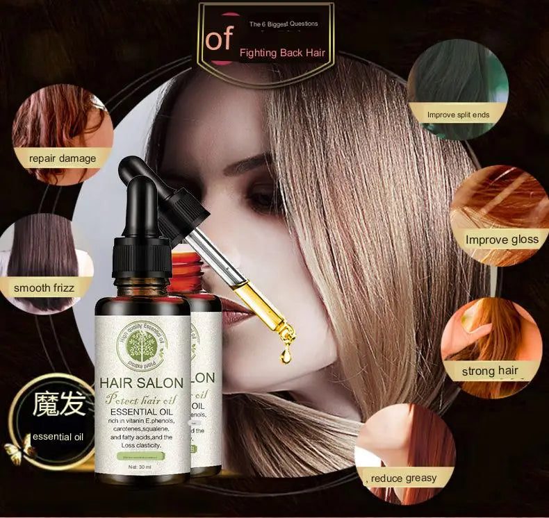 Essential Oil Hair care