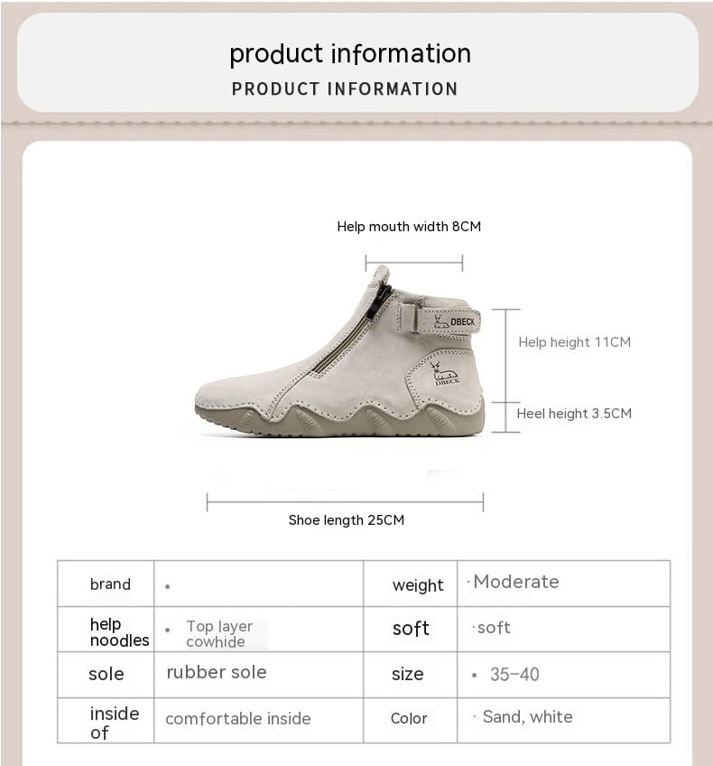 Popular Warm Martin Boots High-top Wear-resistant Outdoor Casual Shoes