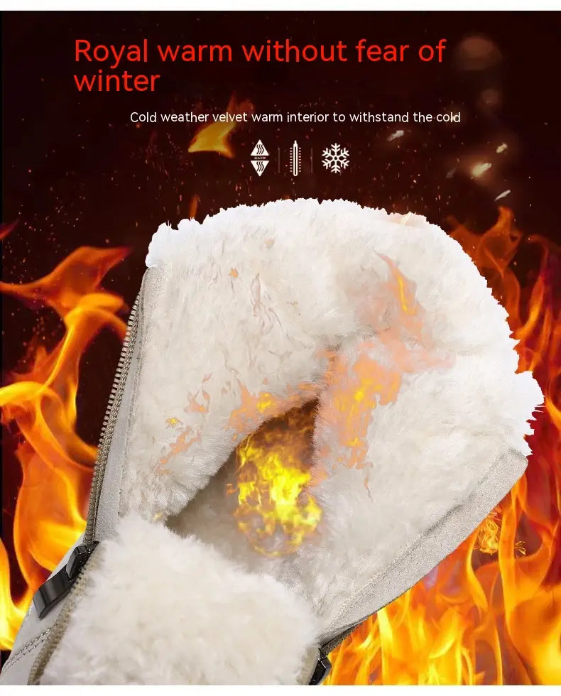 Popular Warm Martin Boots High-top Wear-resistant Outdoor Casual Shoes