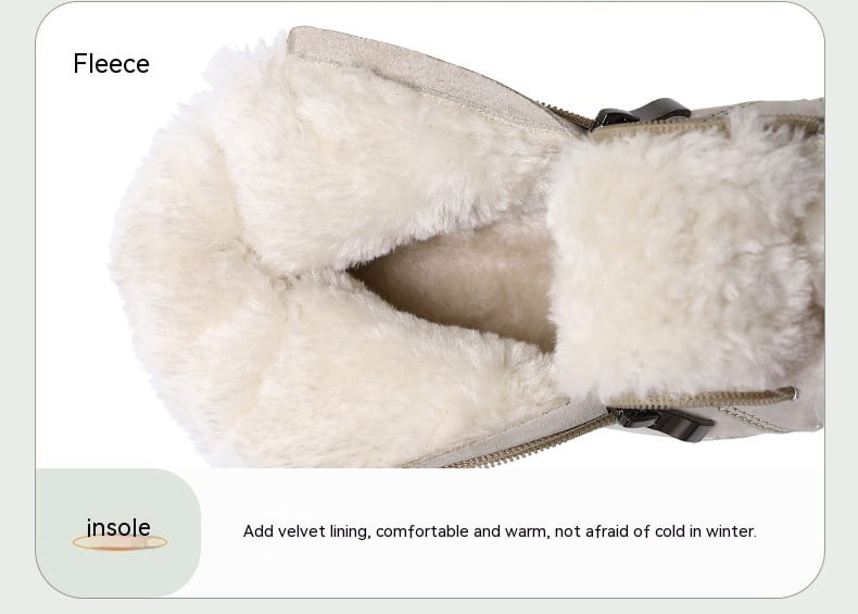 Popular Warm Martin Boots High-top Wear-resistant Outdoor Casual Shoes