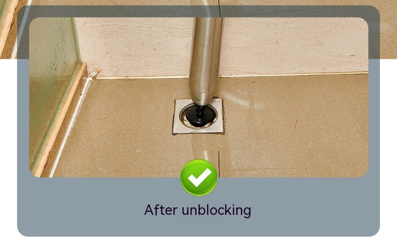 Toilet Household Pipe Unclogging Artifact Sewer Toilet Kitchen Dredging Tool Toilet Blocked Toilet Plunger