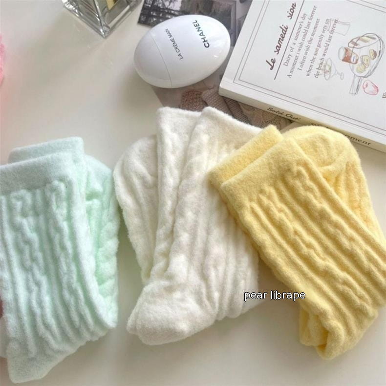 Warm With Velvet Thick Socks Children