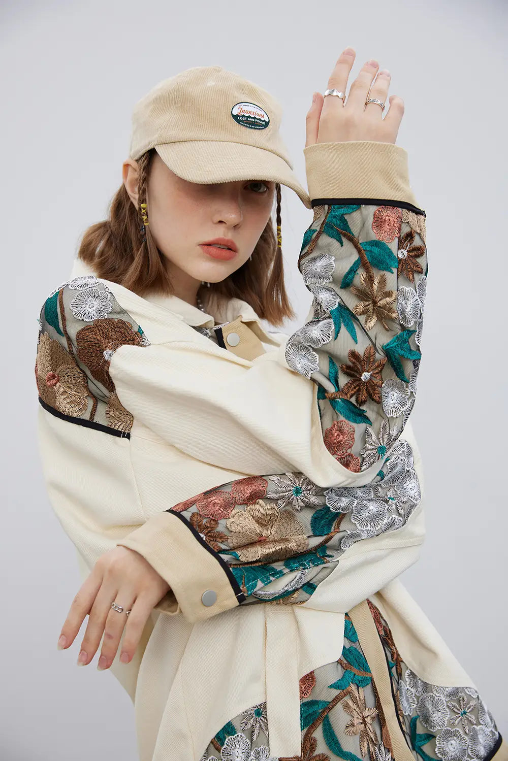 Stitching Lace Coat For Men And Women